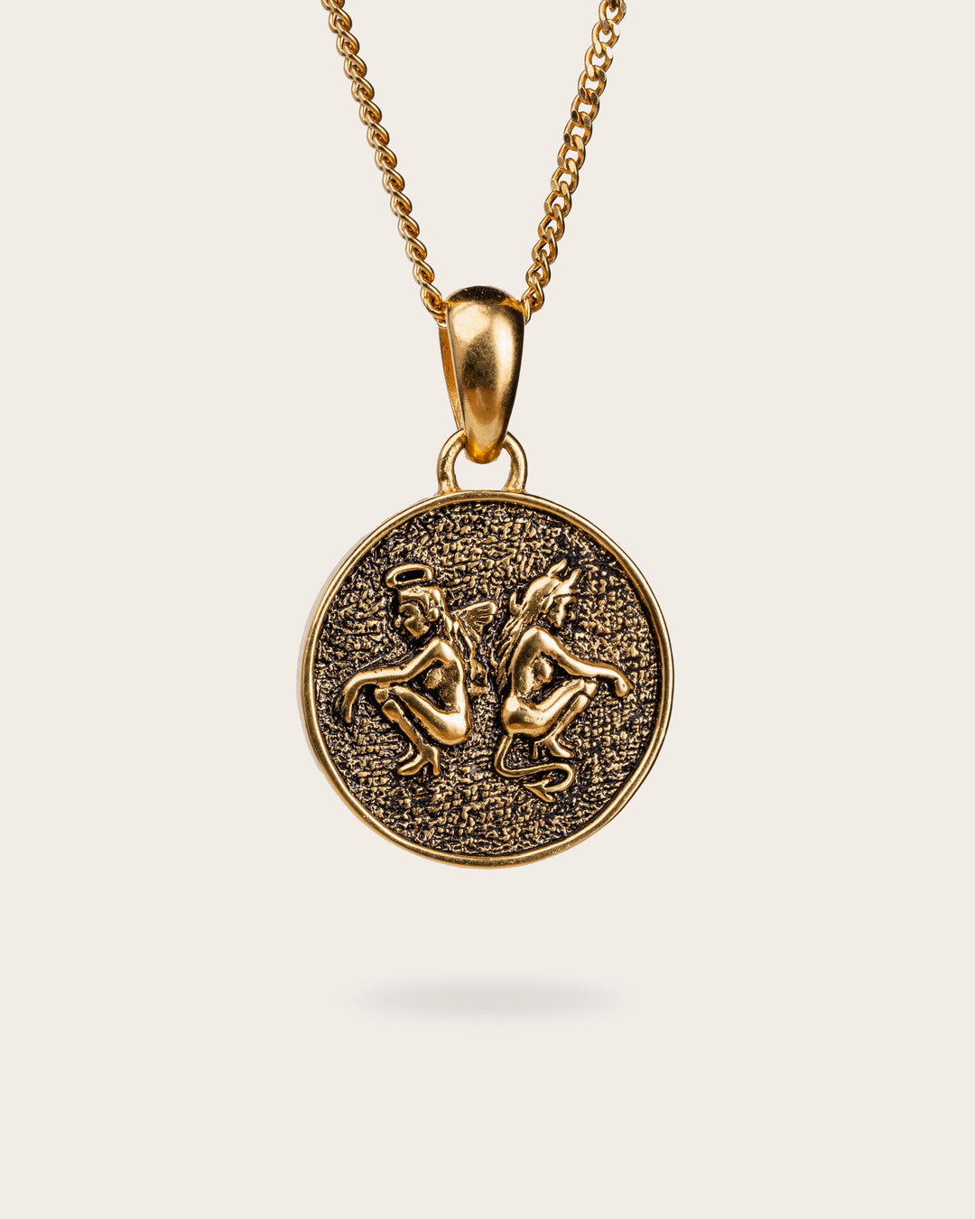 NO ANGEL PENDANT IN GOLD