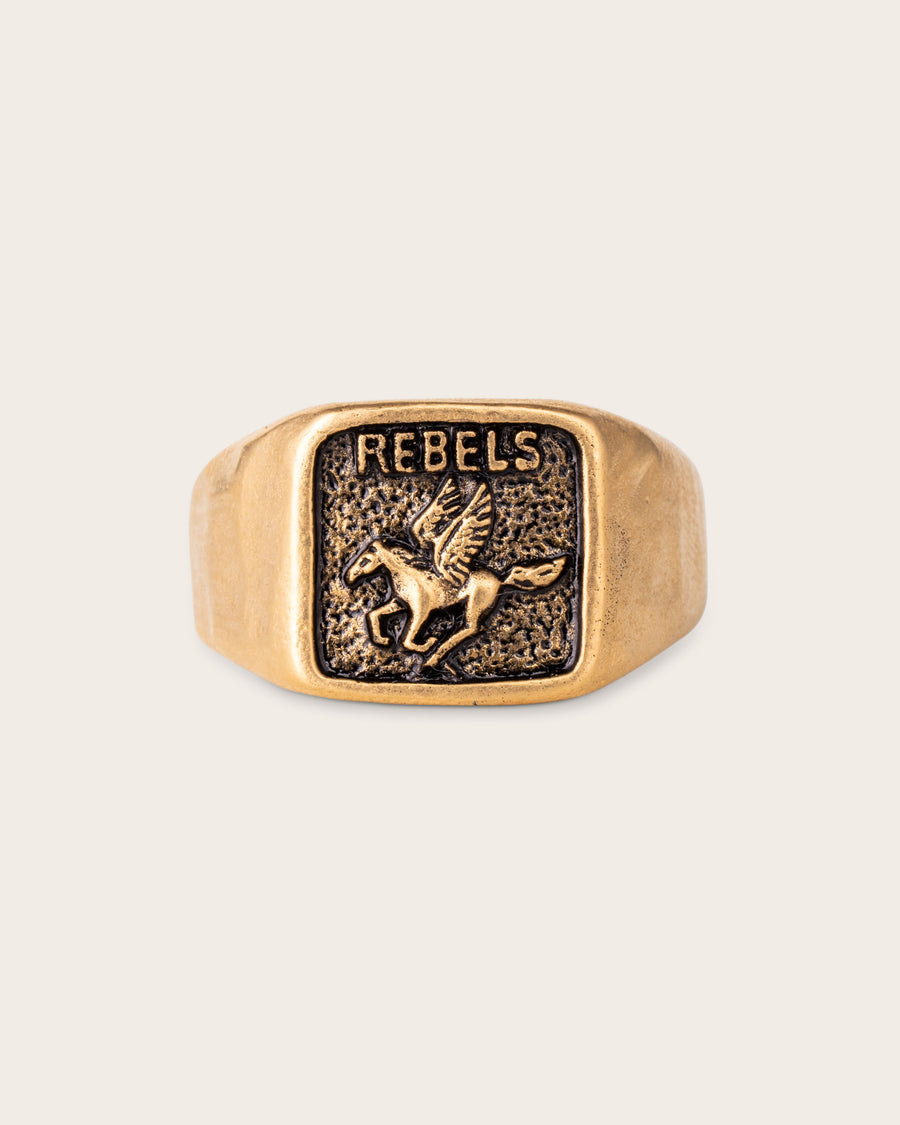 REBEL RING IN GOLD