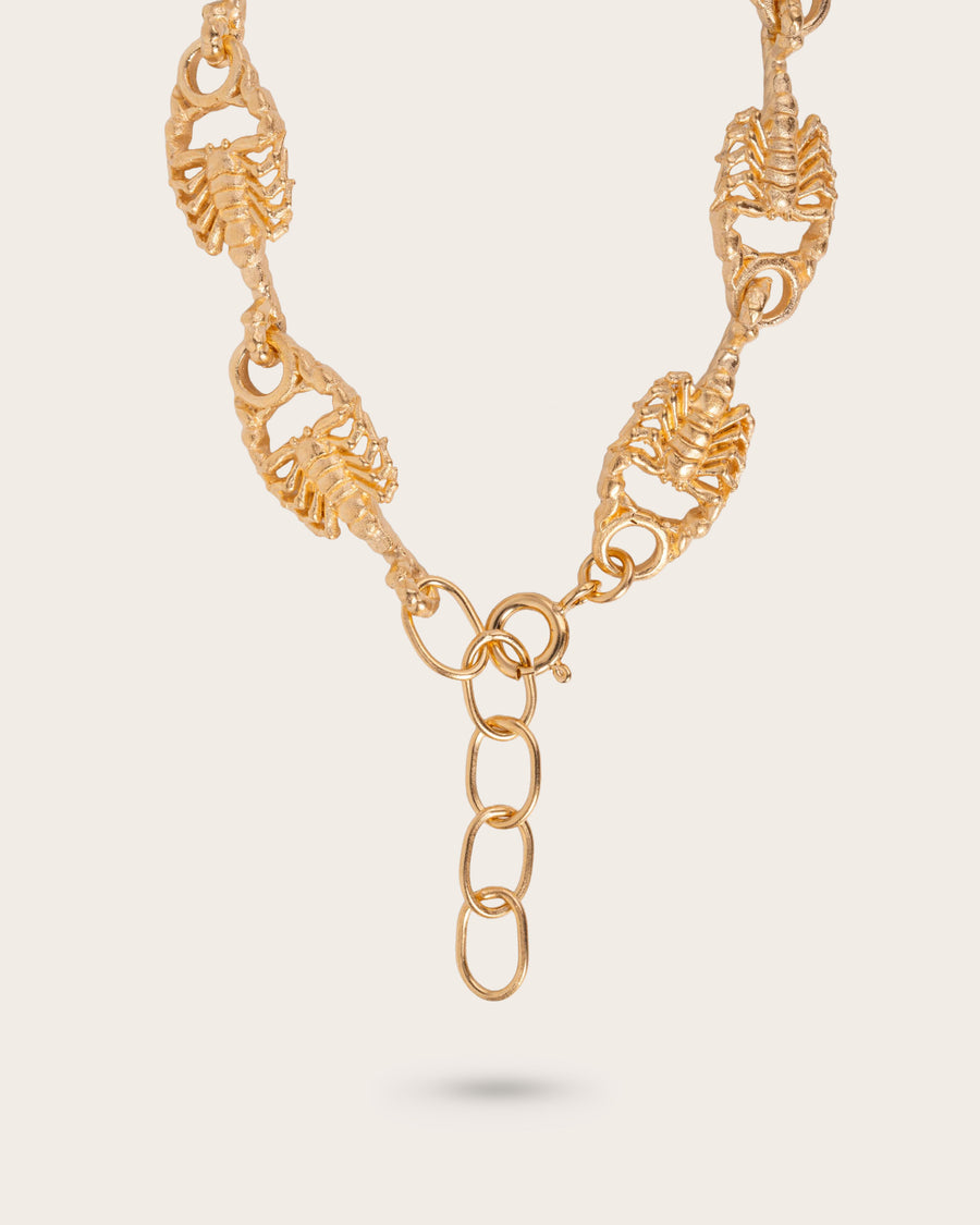 SCORPION BRACELET IN GOLD