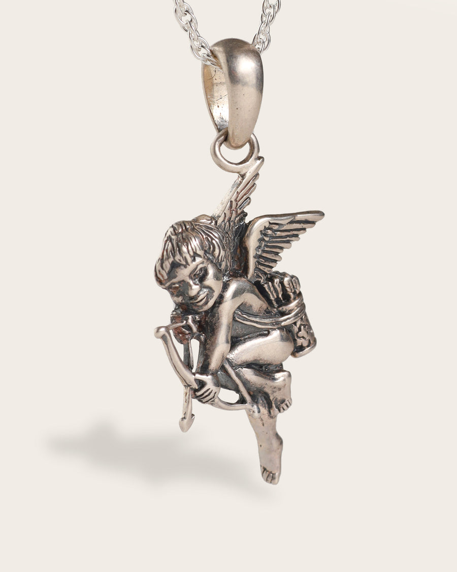 ANGEL PENDANT IN SILVER