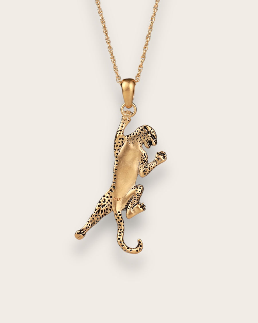 LEOPARD NECKLACE IN GOLD