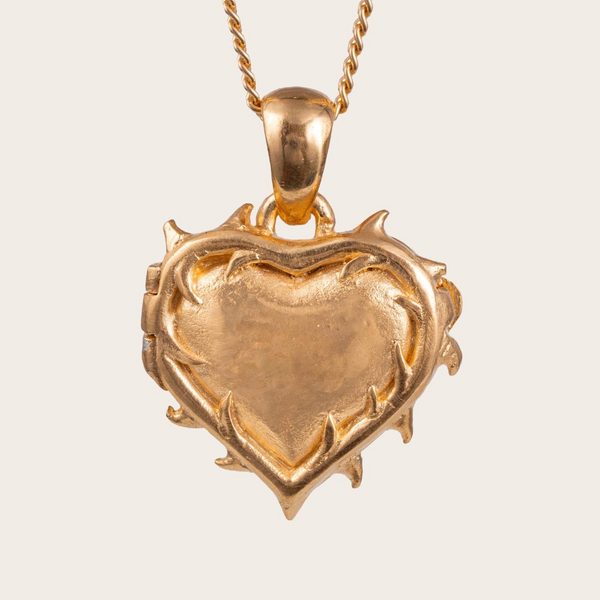 Vintage Thorn Pendant In Gold