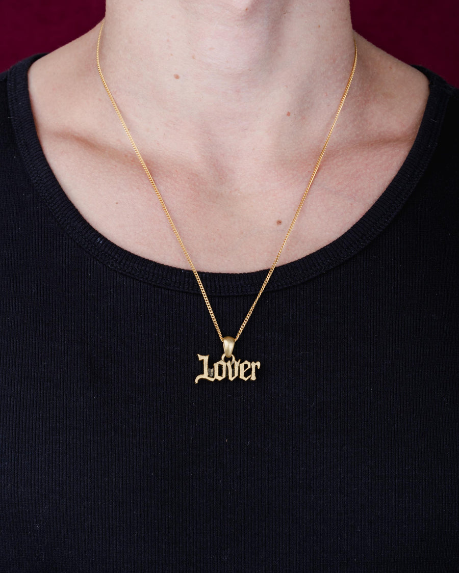 LOVER PENDANT IN GOLD