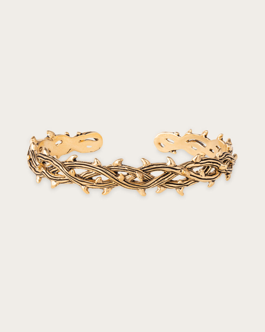 THORN CUFF IN GOLD