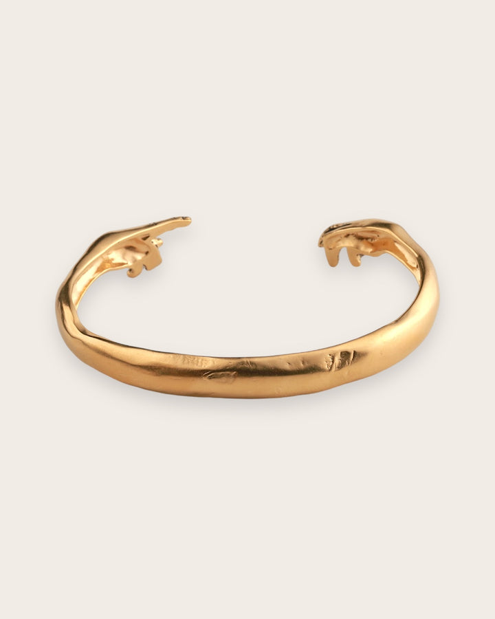 HAND OF GOD CUFF IN GOLD