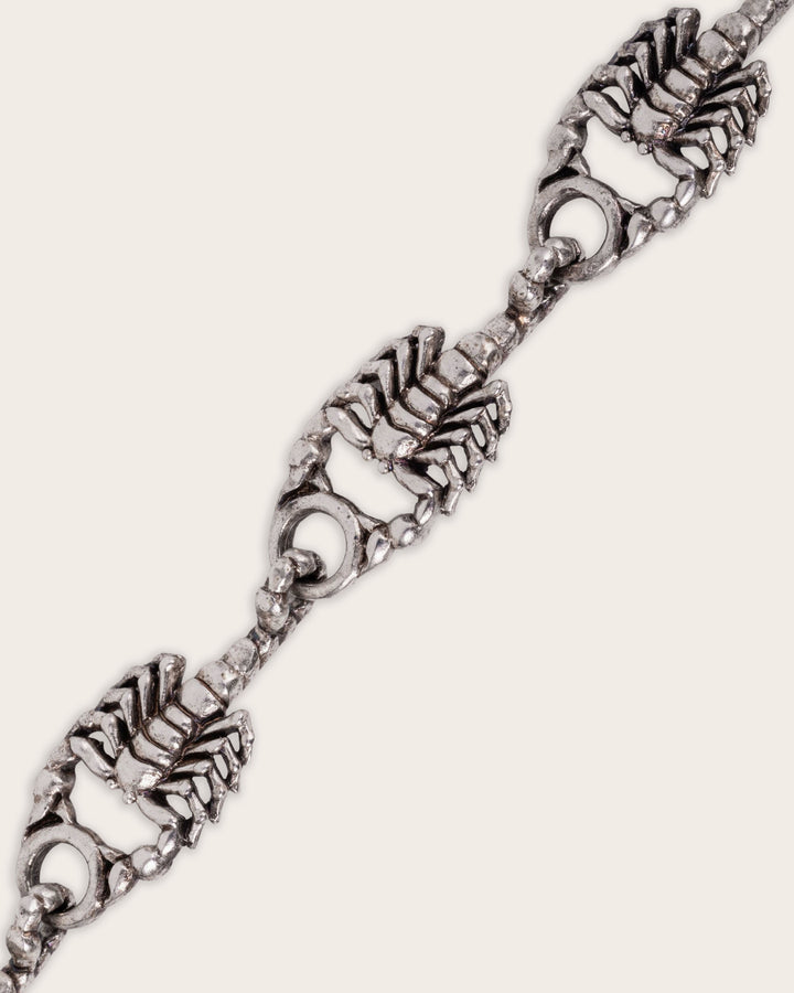SCORPION BRACELET IN SILVER