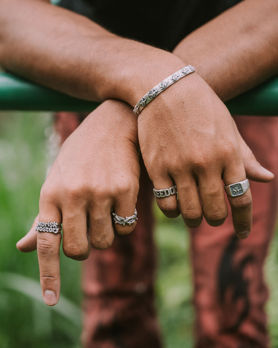 REBELS CUFF IN SILVER