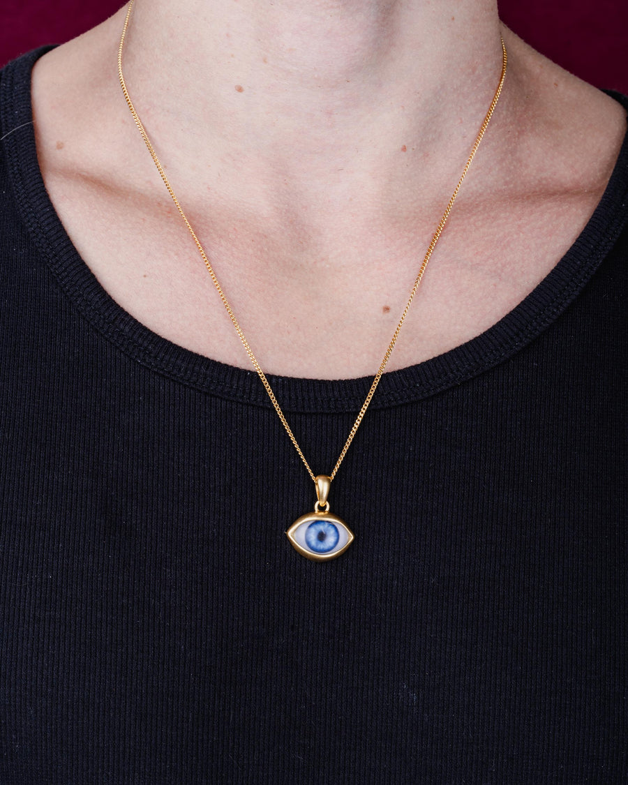 EYE PENDANT IN GOLD