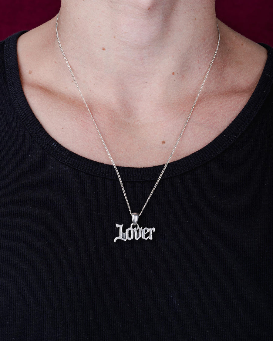 LOVER PENDANT IN SILVER