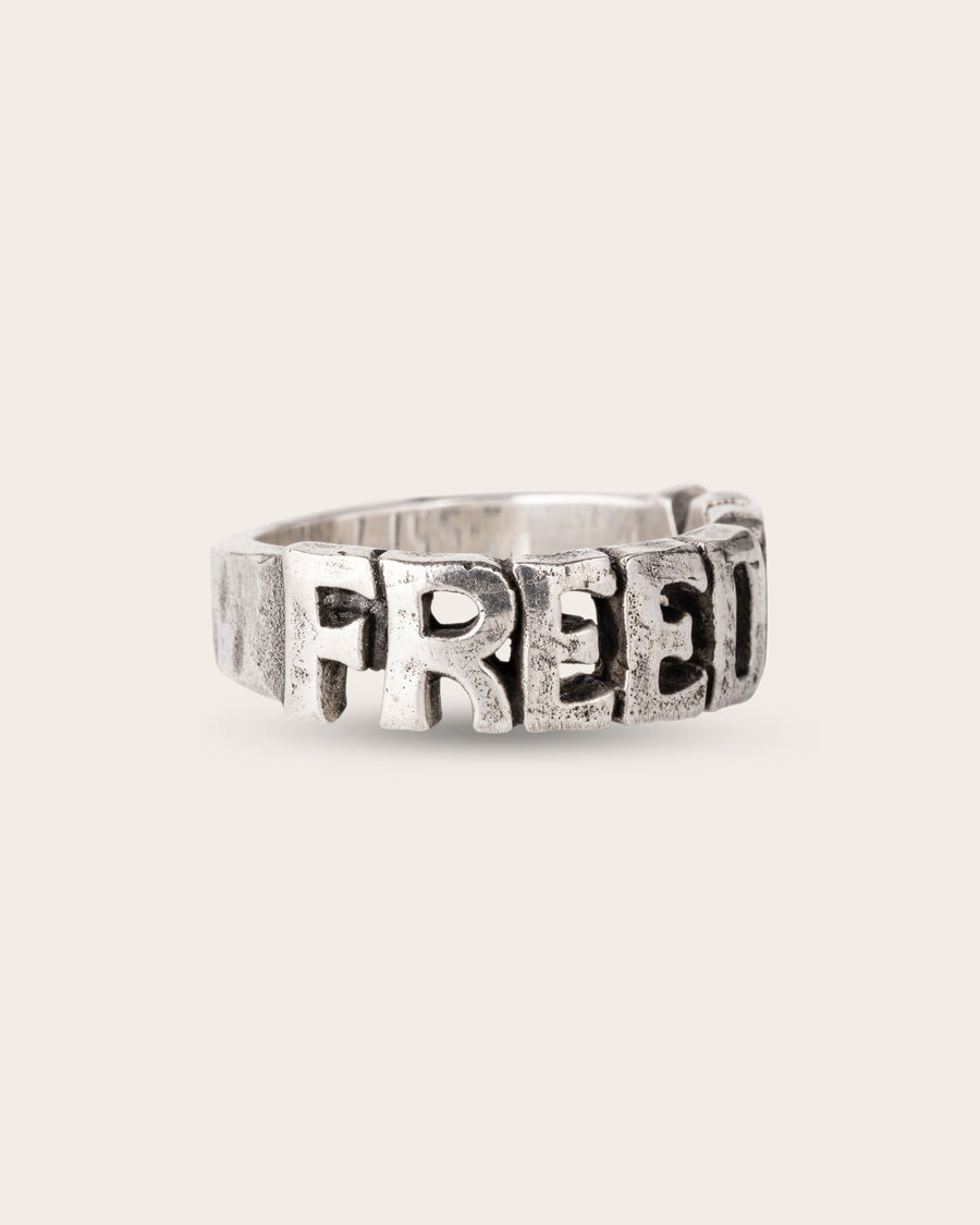 FREEDOM RING IN SILVER