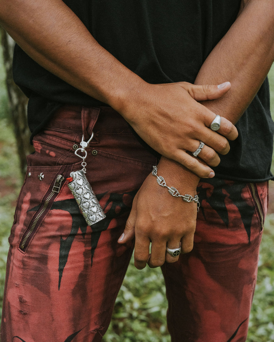SCORPION BRACELET IN SILVER