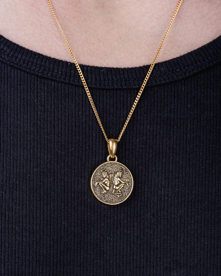 NO ANGEL PENDANT IN GOLD