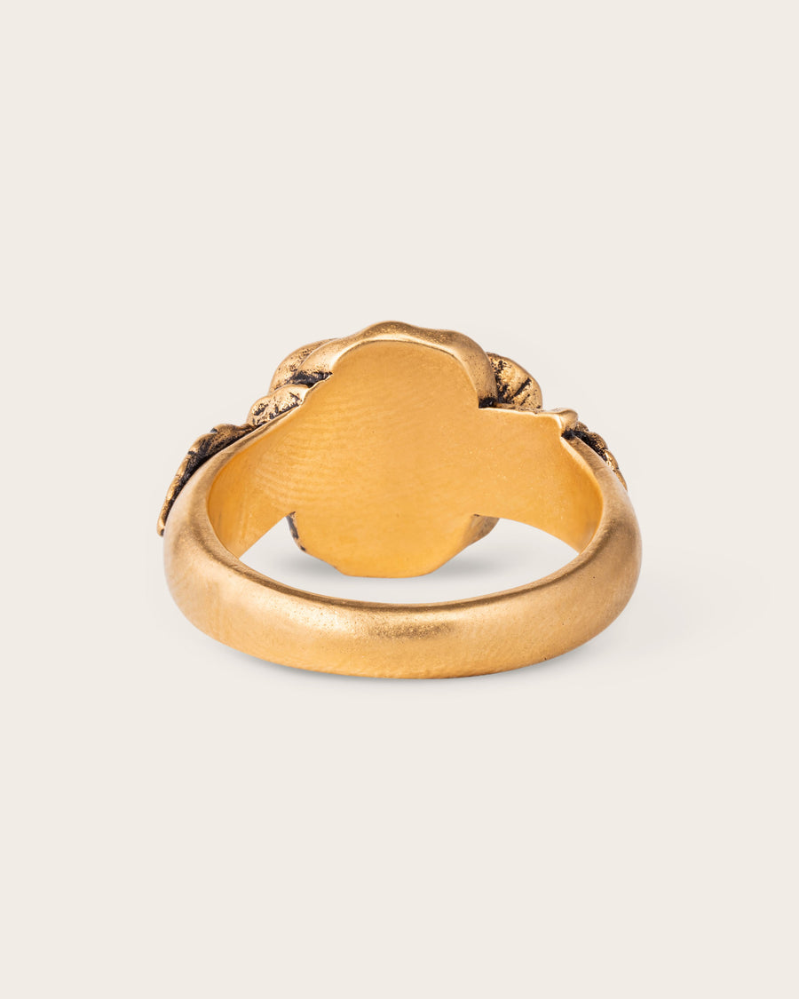 ROSE RING IN GOLD