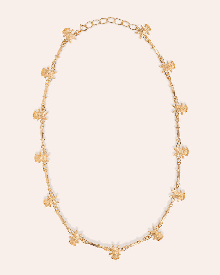 DOG & DAGGER NECKCHAIN IN GOLD