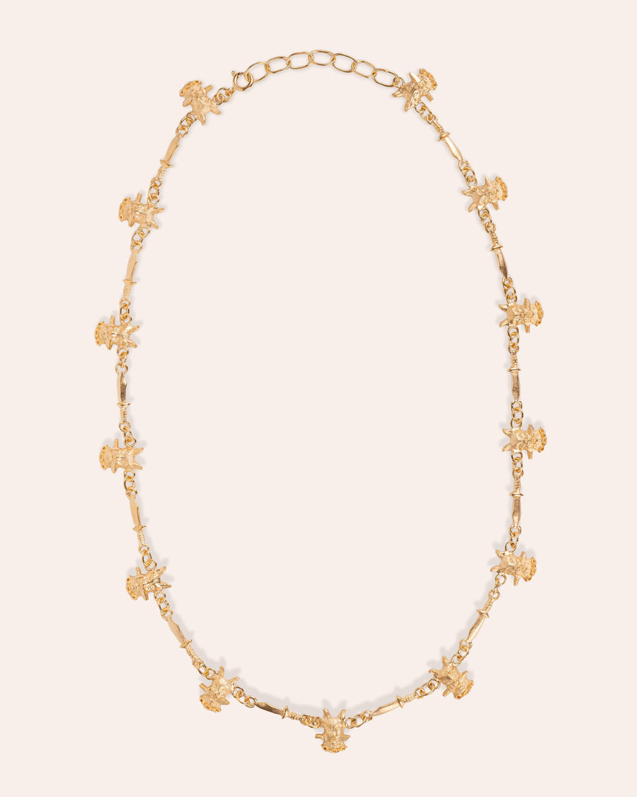 DOG & DAGGER NECKCHAIN IN GOLD