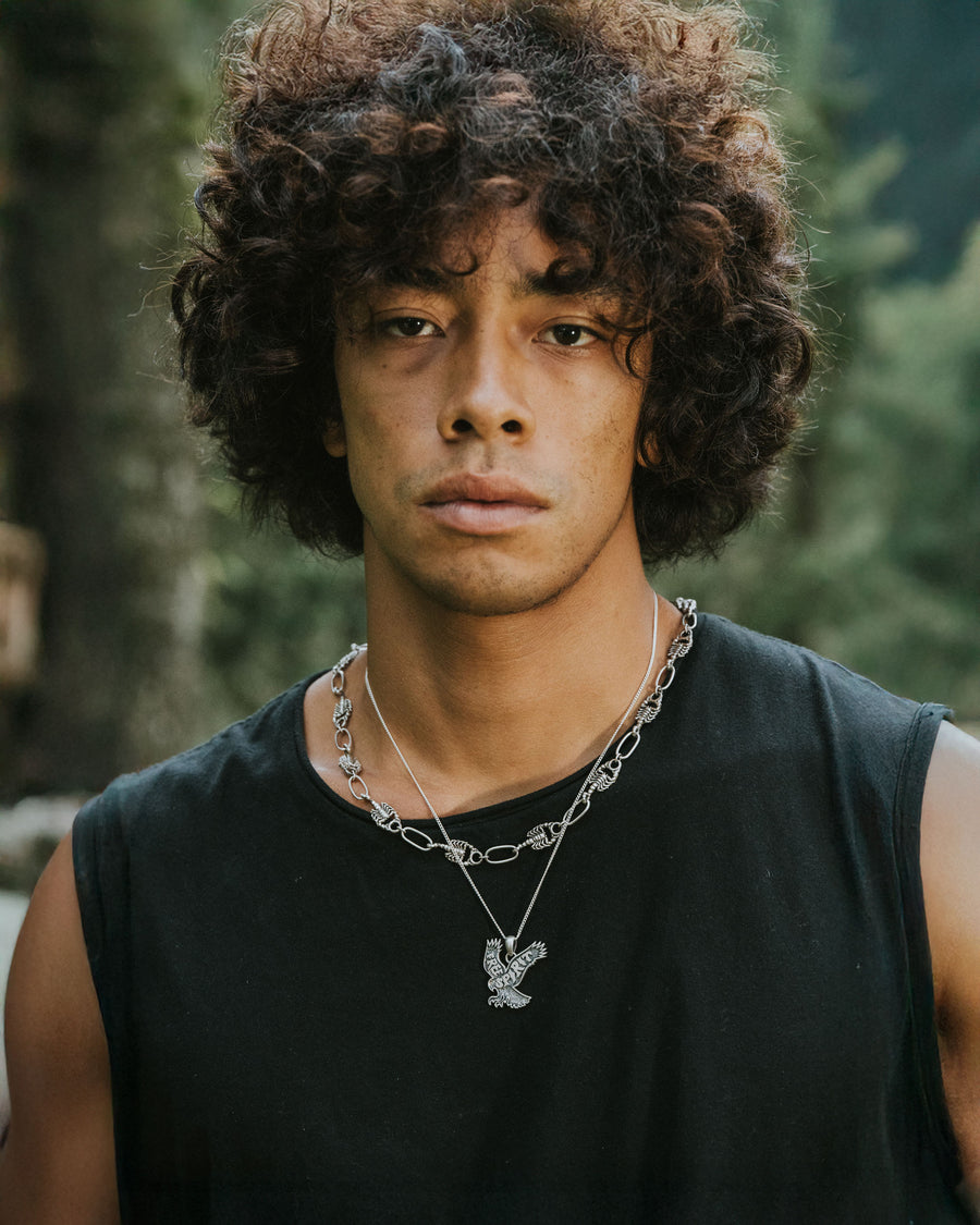 SCORPION NECKCHAIN IN SILVER