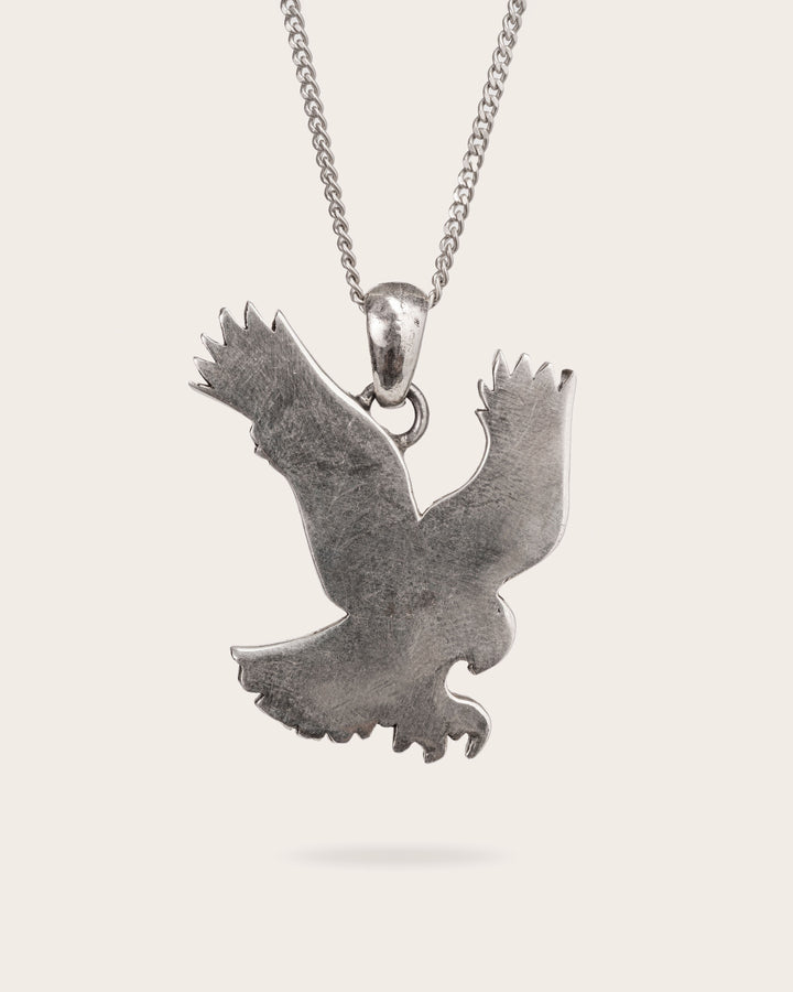 FREE SPIRIT EAGLE PENDANT IN SILVER