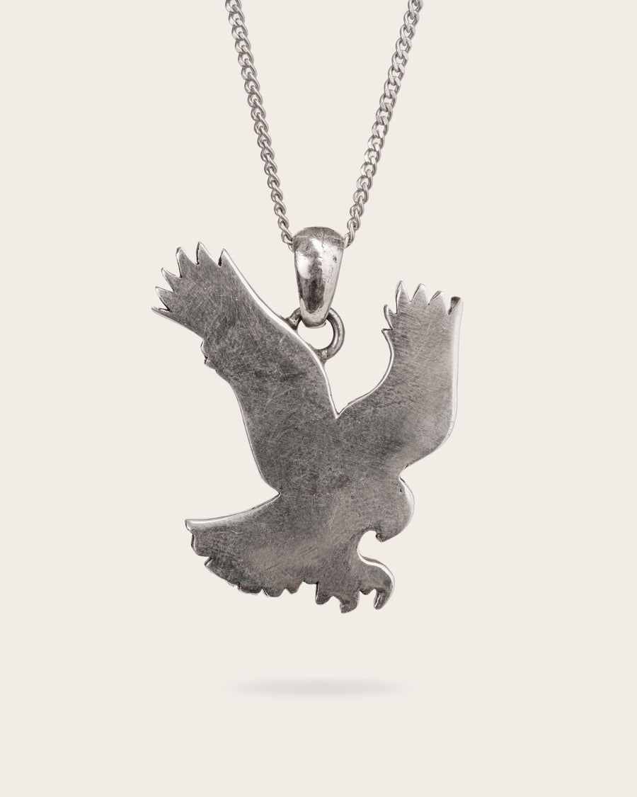 FREE SPIRIT EAGLE PENDANT IN SILVER