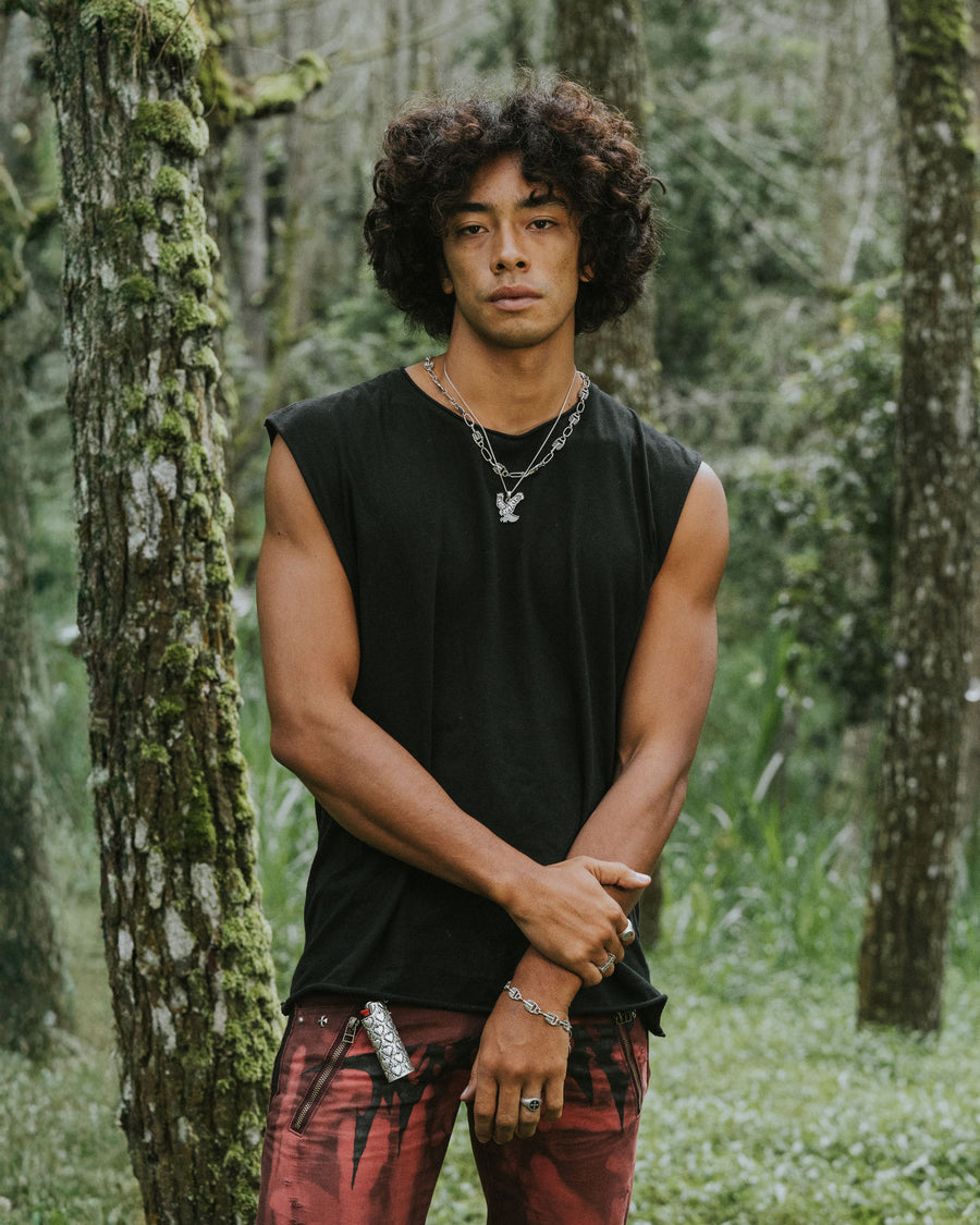 SCORPION NECKCHAIN IN SILVER