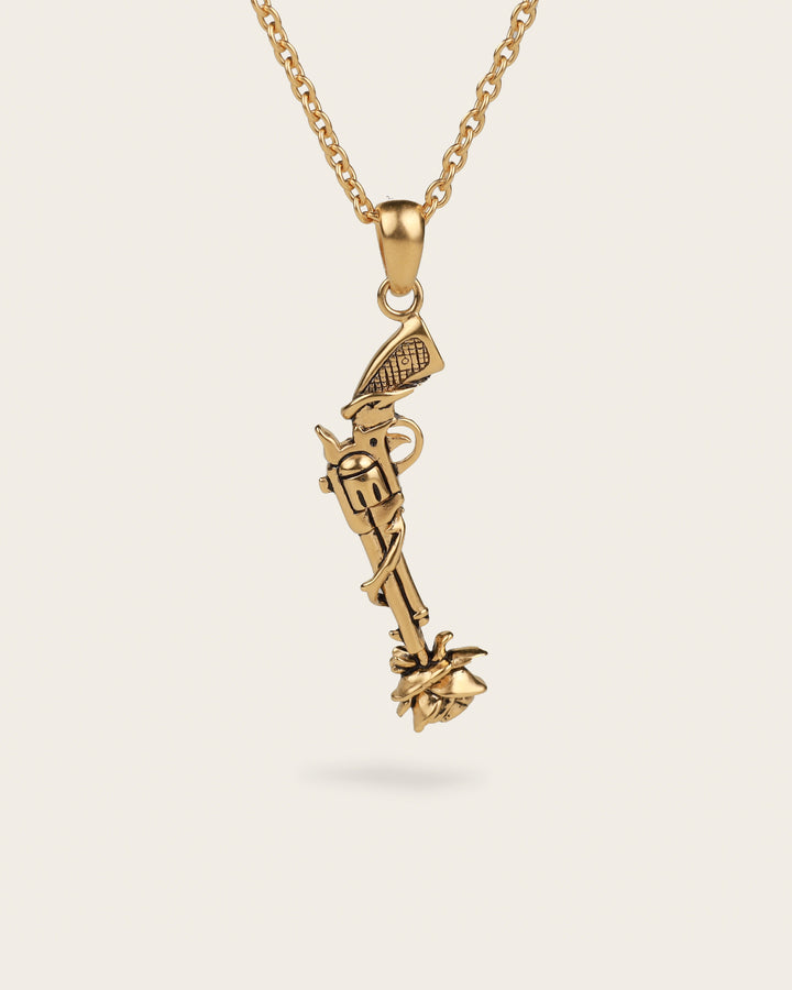 ROSE REVOLVER IN GOLD