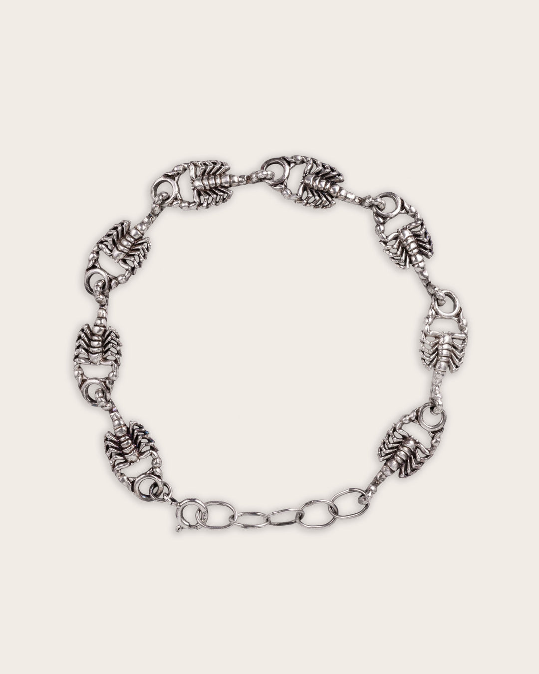 SCORPION BRACELET IN SILVER