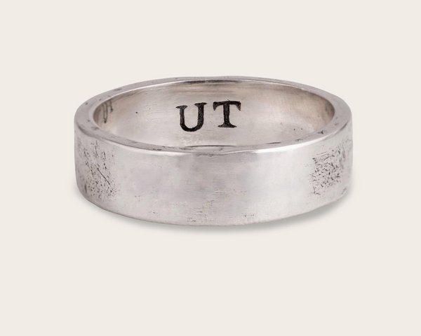 Vintage Band Ring in Silver