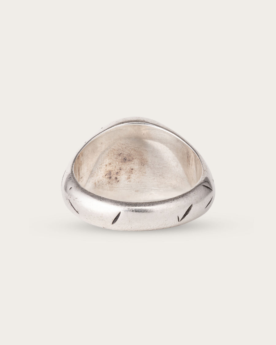 COWBOY SIGNET RING IN SILVER