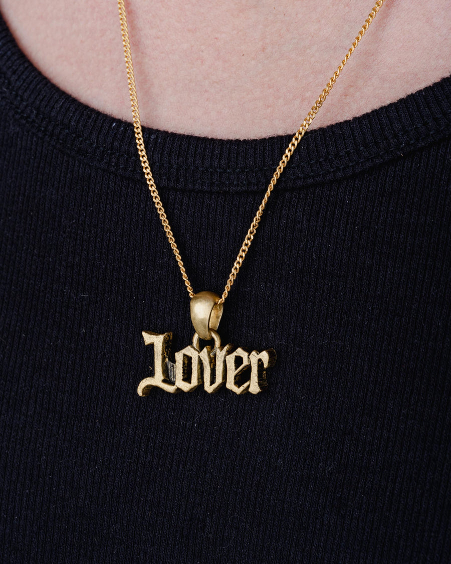 LOVER PENDANT IN GOLD