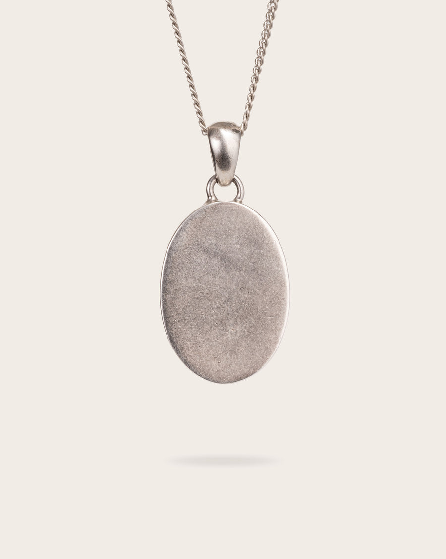 CROSS FIRE PENDANT IN SILVER