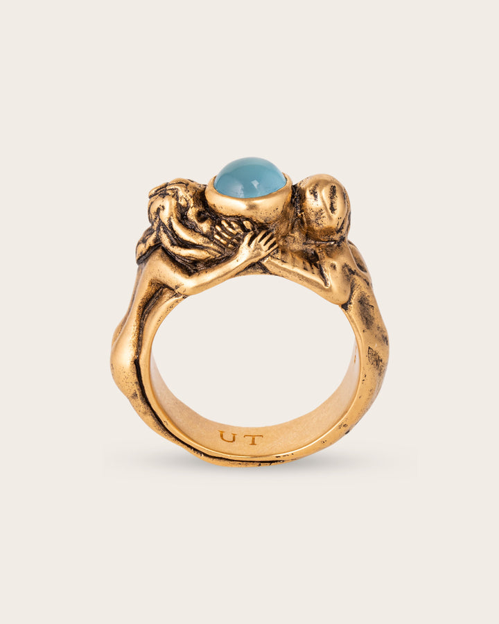 TWIN SPIRITS RING IN GOLD