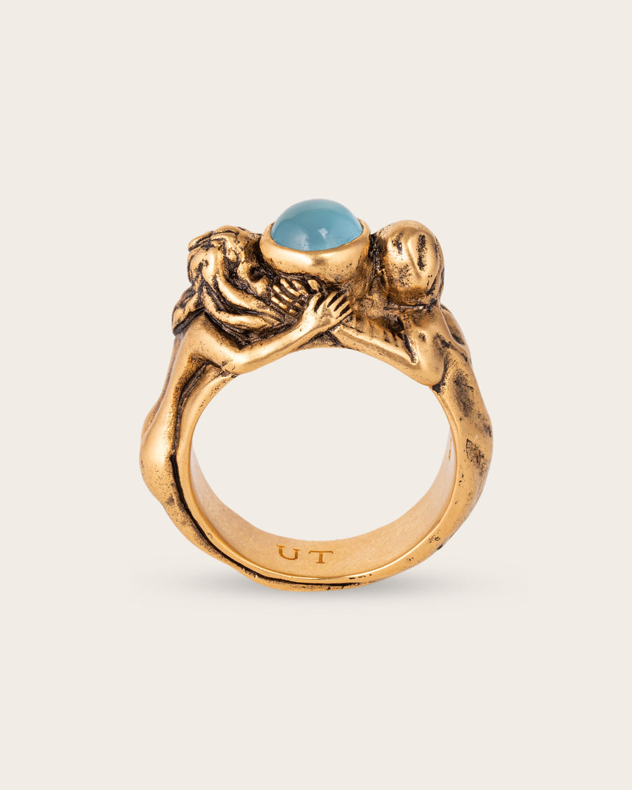 TWIN SPIRITS RING IN GOLD