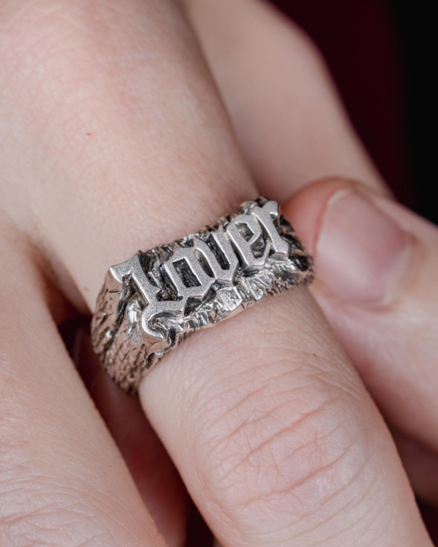 LOVER RING IN SILVER