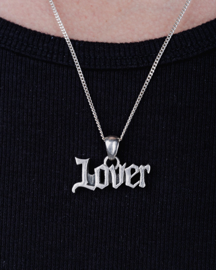 LOVER PENDANT IN SILVER