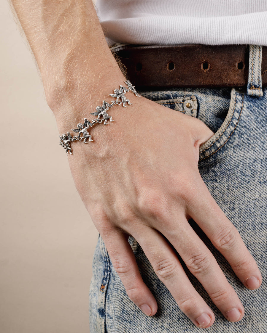 Angel Bracelet In Silver