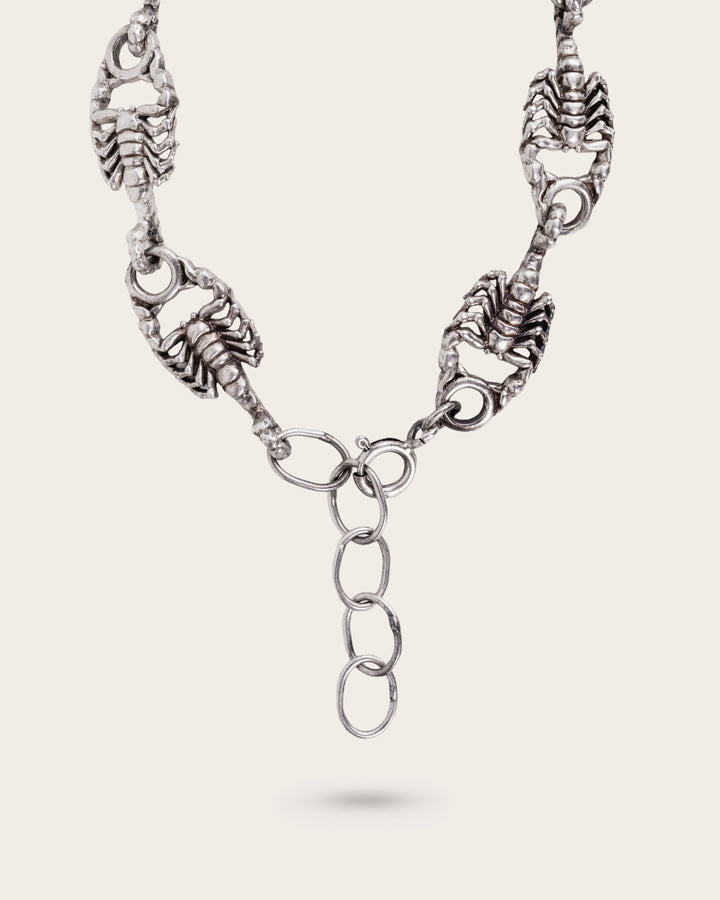 SCORPION BRACELET IN SILVER