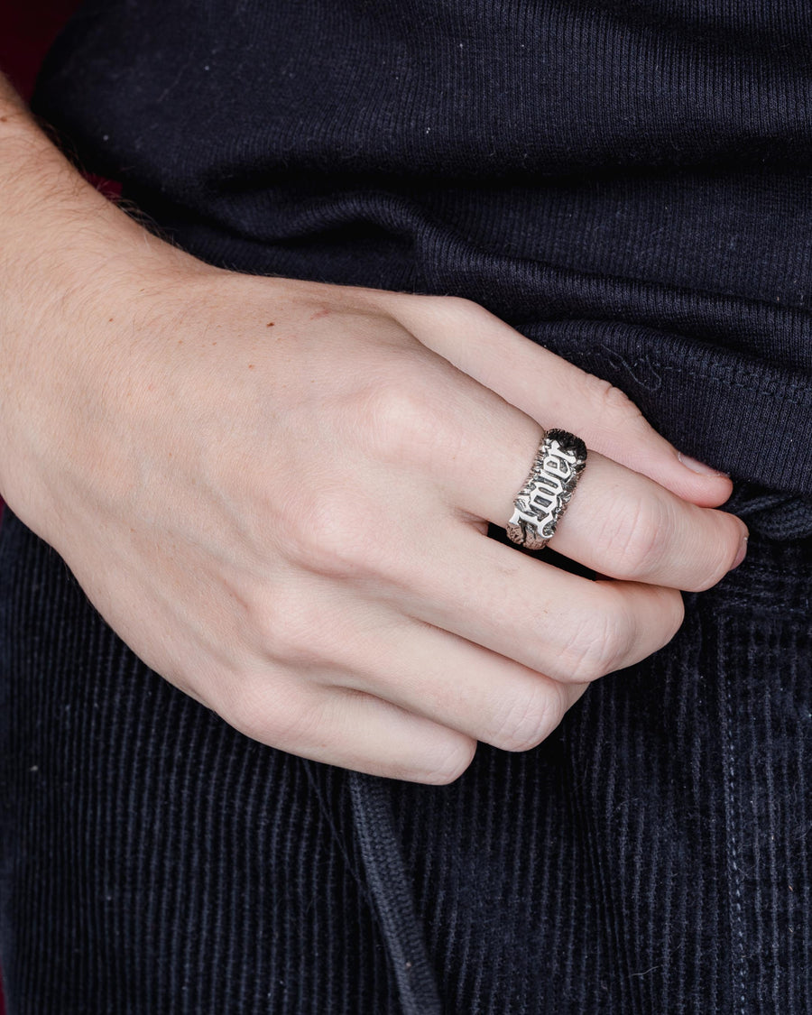 LOVER RING IN SILVER