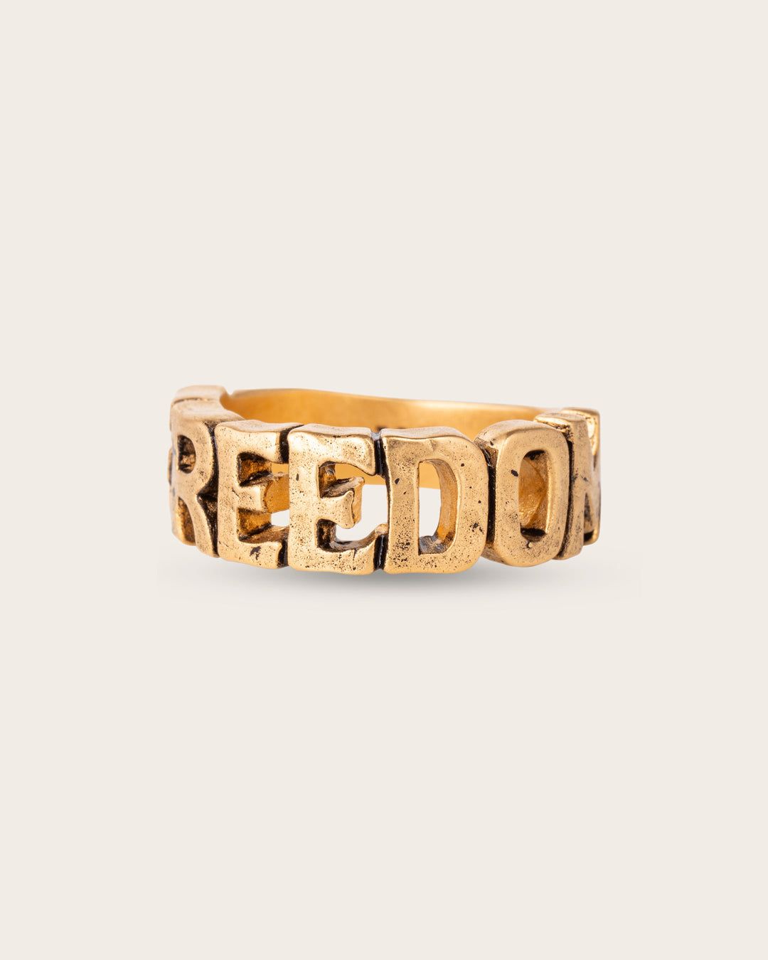 FREEDOM RING IN GOLD