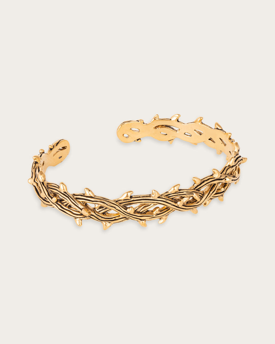 THORN CUFF IN GOLD