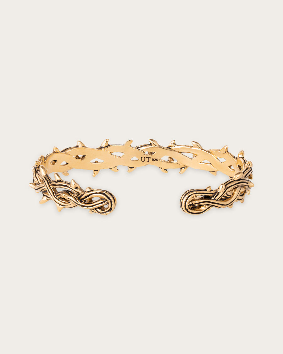 THORN CUFF IN GOLD