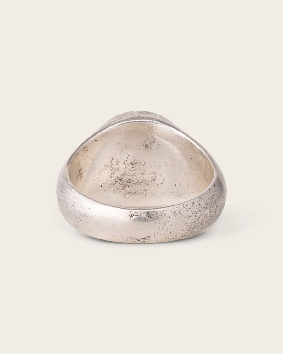 SMOKING GIRL RING IN SILVER