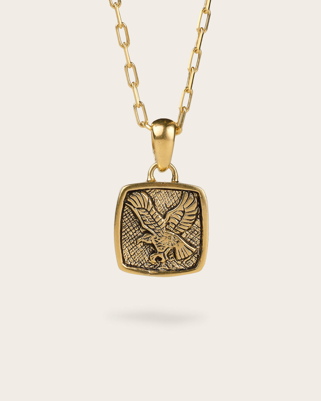 EAGLE NECKLACE IN GOLD
