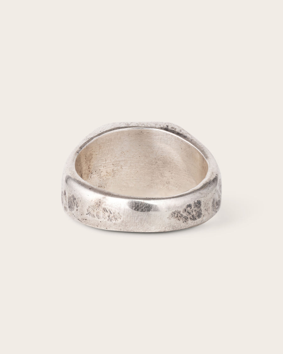 REBEL RING IN SILVER