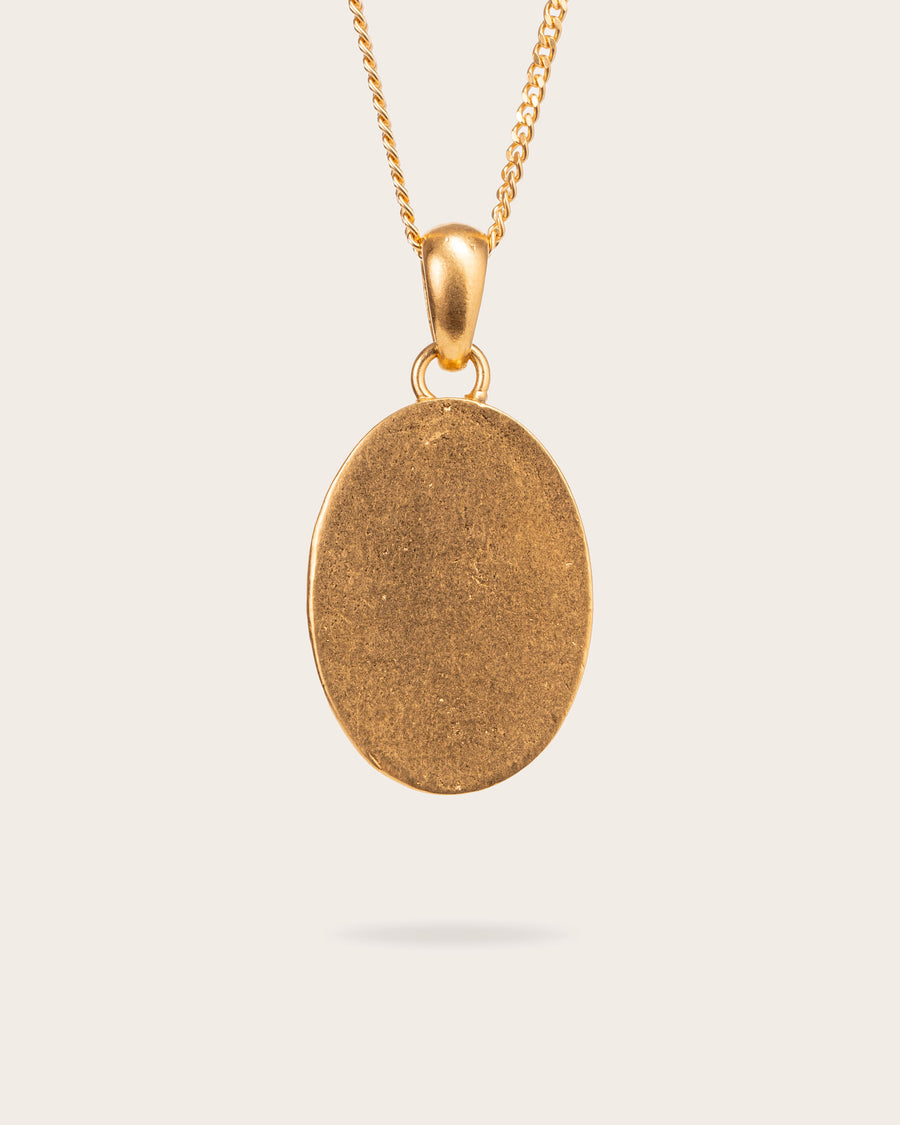 CROSS FIRE PENDANT IN GOLD