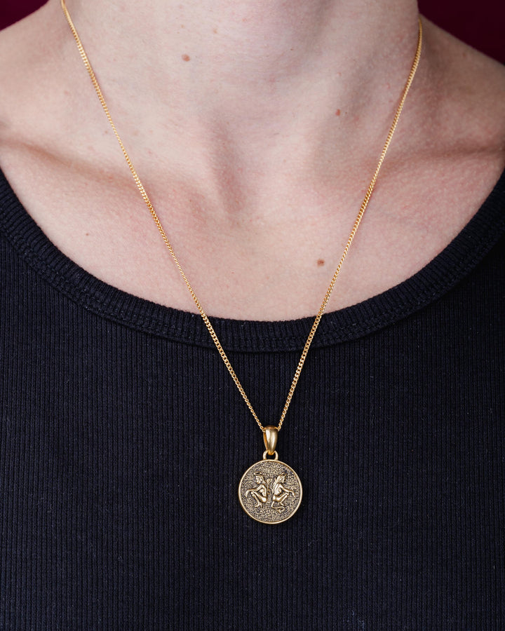 NO ANGEL PENDANT IN GOLD