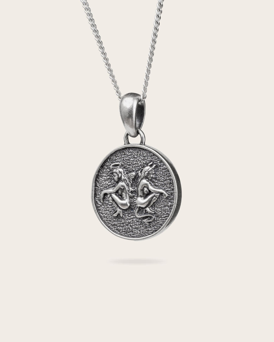 NO ANGEL PENDANT IN SILVER