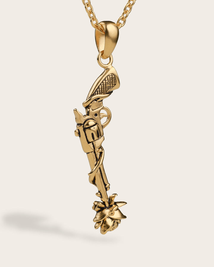 ROSE REVOLVER IN GOLD
