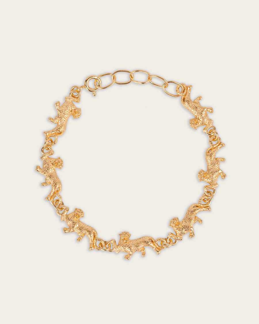 LEOPARD BRACELET IN GOLD