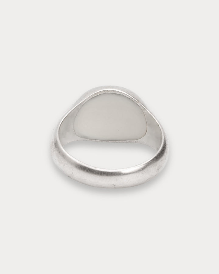 BLUE EYE RING IN SILVER