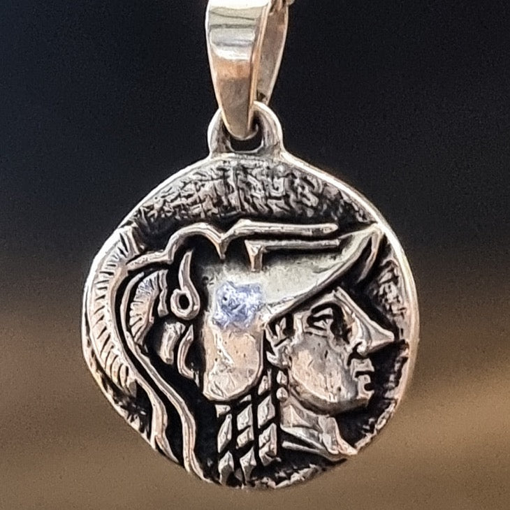 ROMAN NECKLACE IN SILVER