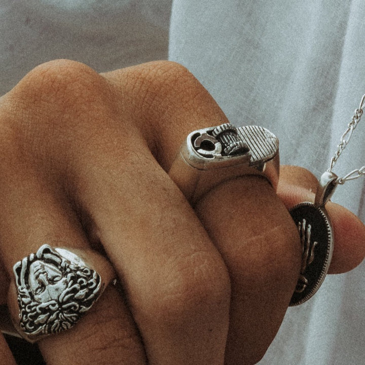 LIGHTER RING IN SILVER